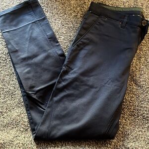Zara Slim Fit Navy Chinos like new 31 x 32